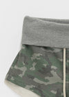 Whikit Camo Folding Elastic Shorts