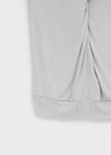 Puret V-neck Twisted Short Sleeve Tee