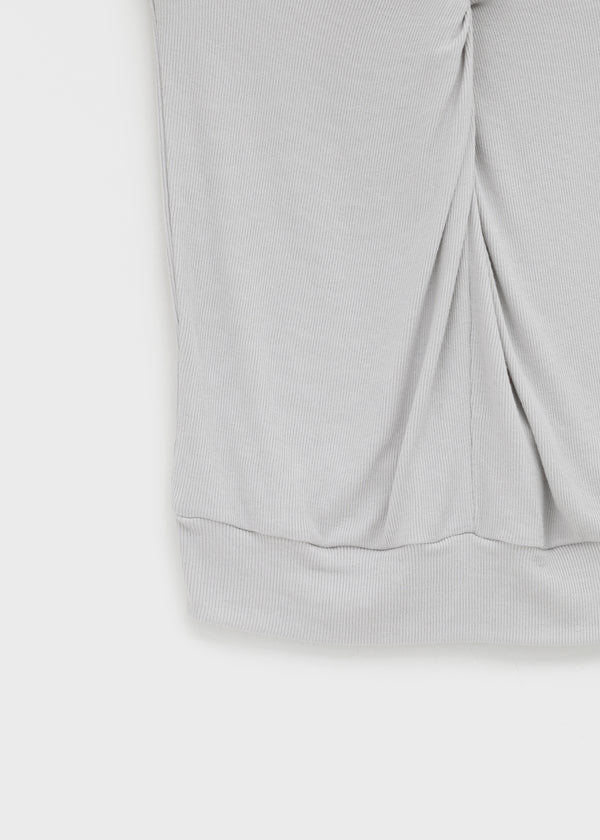 Puret V-neck Twisted Short Sleeve Tee