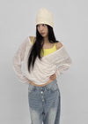 Tinka Wrap Long-Sleeve Hoodie