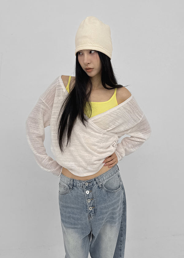 Tinka Wrap Long-Sleeve Hoodie