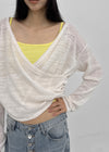 Tinka Wrap Long-Sleeve Hoodie