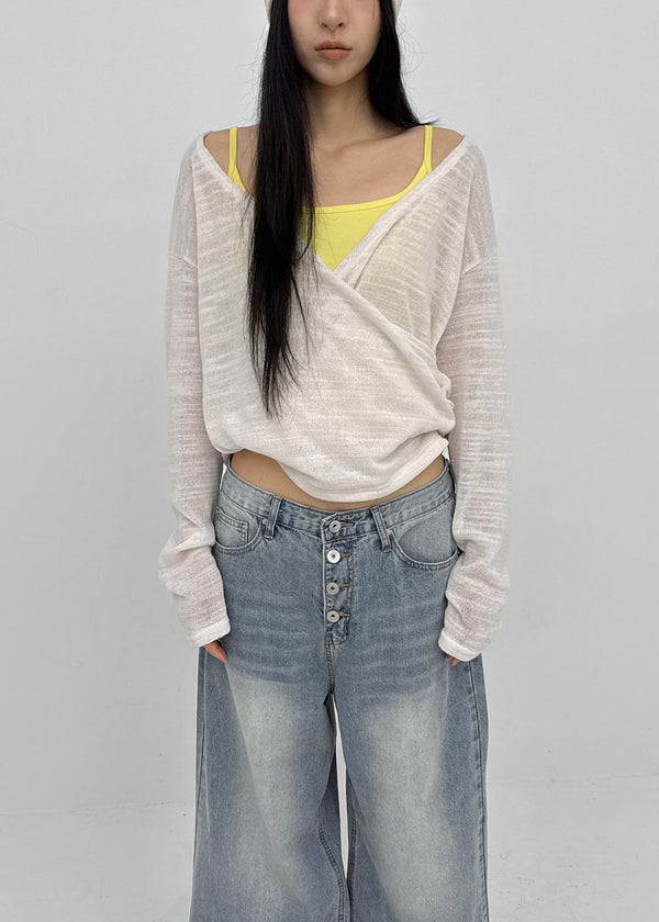Tinka Wrap Long-Sleeve Hoodie