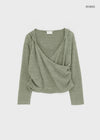 Tinka Wrap Long-Sleeve Hoodie