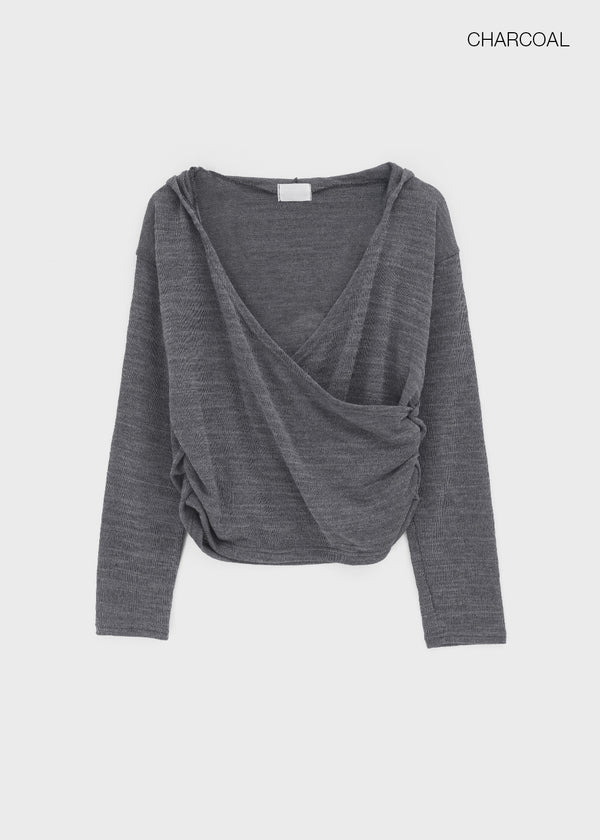 Tinka Wrap Long-Sleeve Hoodie