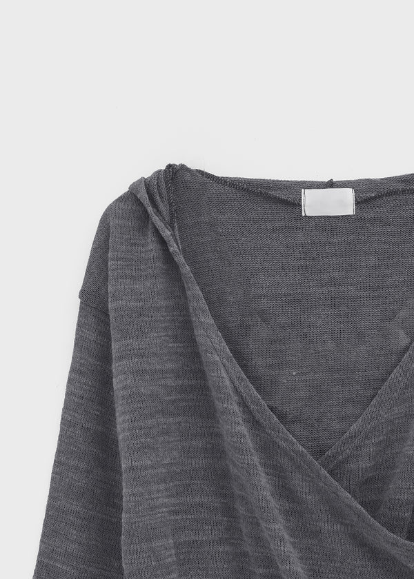 Tinka Wrap Long-Sleeve Hoodie