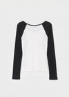 Tomerton Nagrang Off-Shoulder Long Sleeve T-Shirt