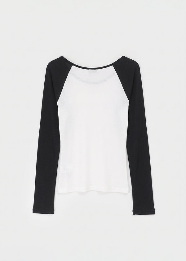 Tomerton Nagrang Off-Shoulder Long Sleeve T-Shirt