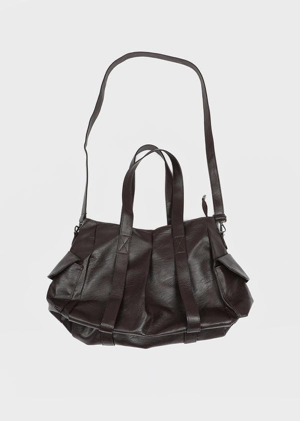 Rutiner Leather Big Shoulder Bag
