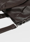 Rutiner Leather Big Shoulder Bag