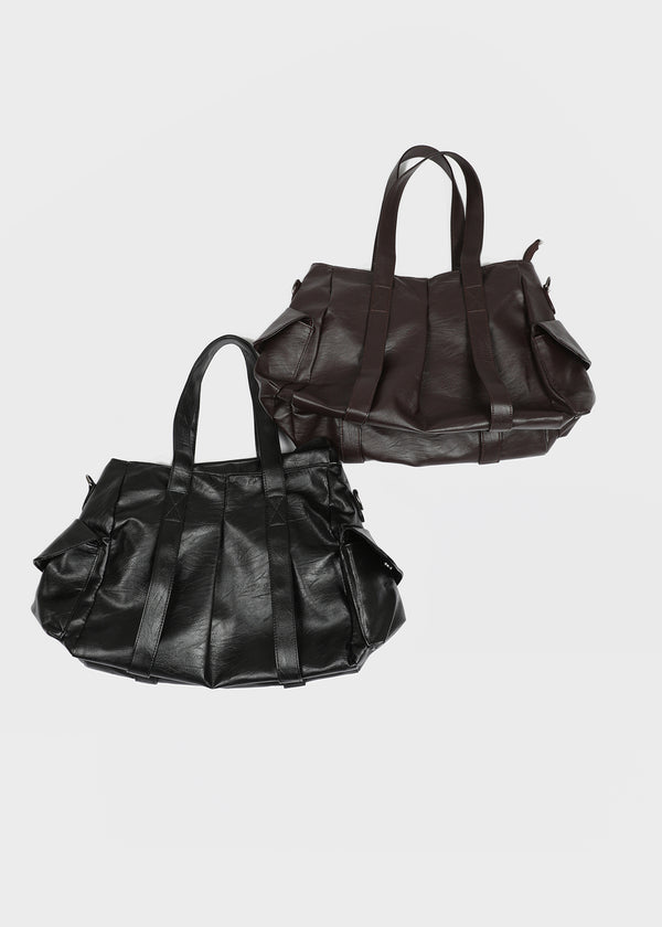 Rutiner Leather Big Shoulder Bag