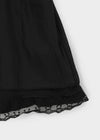 Pearl Lace Tiered Mini Dress