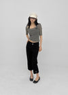Kibelo Button Capri Pants