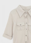 Ridoff pocket 5/8 sleeve shirt