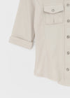 Ridoff pocket 5/8 sleeve shirt