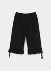 Heve Dot Frill 3/4 Length Capri Pants