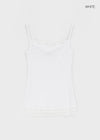 Monelli Lace Square Neck Sleeveless
