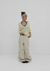 Nellian Deep V-Neck Summer Knit