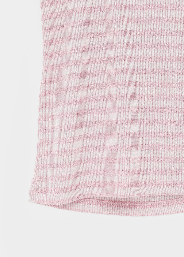 Tessian striped knit halter top