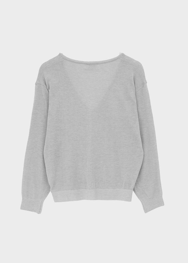 Nellian Deep V-Neck Summer Knit