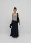 Roselen Ribbed U-Neck Sleeveless