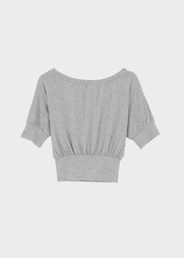 Polyt Off-shoulder Sleeveless Top (Available as a set)