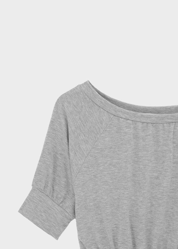 Polyt Off-shoulder Sleeveless Top (Available as a set)