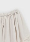 Nellie's satin lace miniskirt