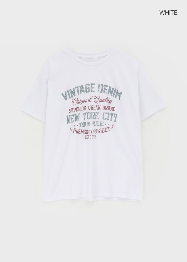 Arvin printed short-sleeve tee