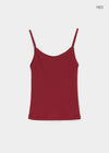 Roselen Ribbed U-Neck Sleeveless