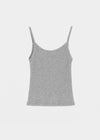 Roselen Ribbed U-Neck Sleeveless
