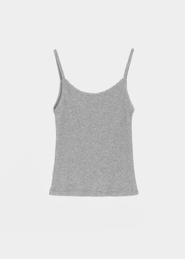 Roselen Ribbed U-Neck Sleeveless