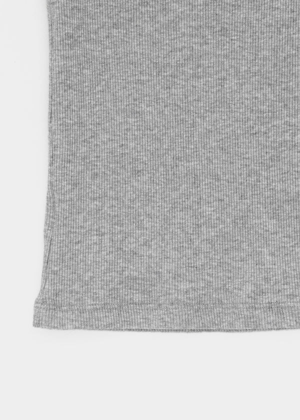 Roselen Ribbed U-Neck Sleeveless