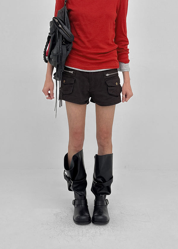 Riford Cargo Washed Shorts