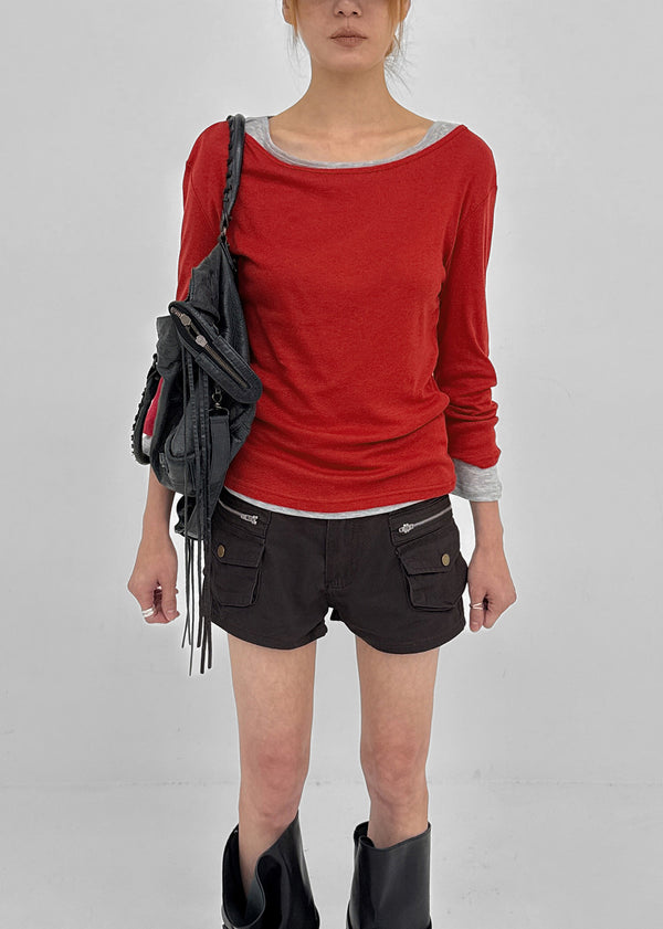 Riford Cargo Washed Shorts