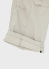 Ney stitch back elastic wide pants