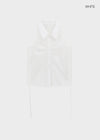 Belle Collar Sleeveless Blouse