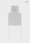 Belle Collar Sleeveless Blouse