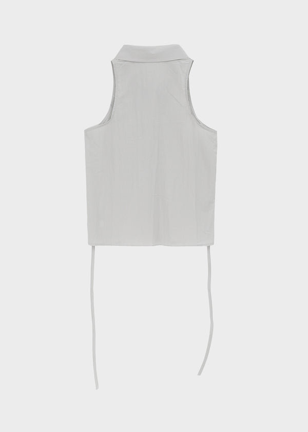Belle Collar Sleeveless Blouse