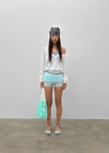 Olber V-neck See-through Summer Knit