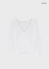Olber V-neck See-through Summer Knit