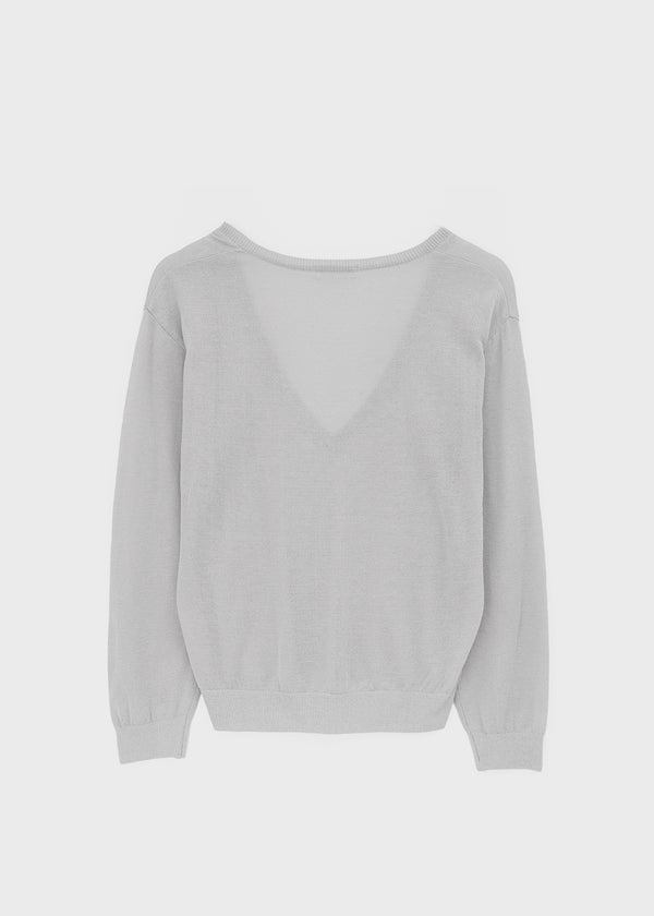 Olber V-neck See-through Summer Knit