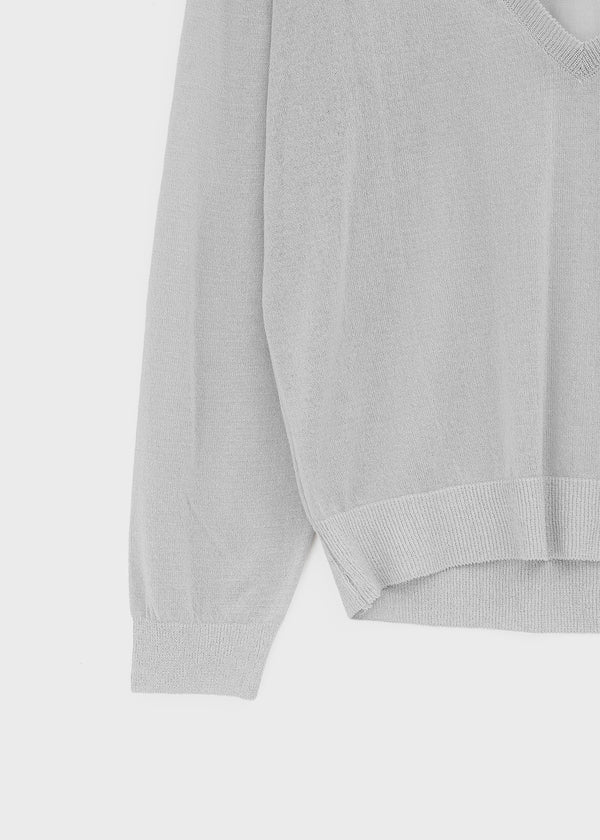 Olber V-neck See-through Summer Knit
