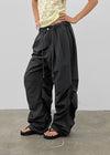 (UNISEX) Fulz Back Banding Nylon Two-way Banding Pants