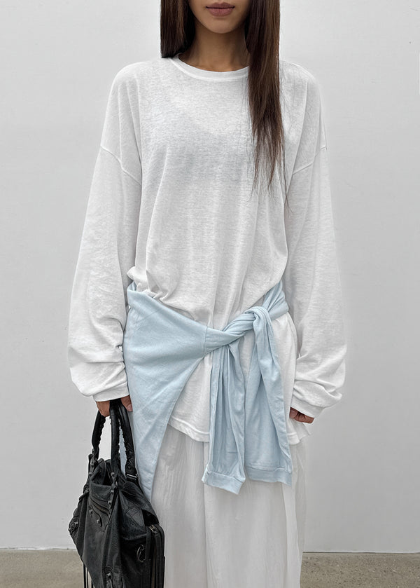 Lukip Loose Fit Long Sleeve Tee