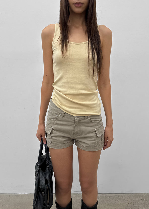 Colorfor Basic Ribbed Sleeveless