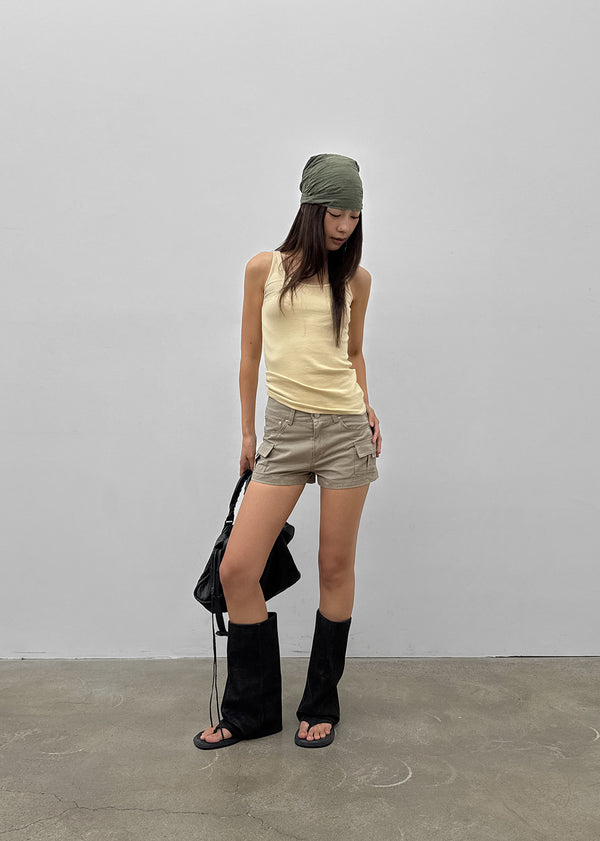 Colorfor Basic Ribbed Sleeveless