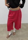 Sunking Pigment Cut Bermuda Shorts