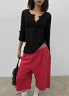 Sunking Pigment Cut Bermuda Shorts