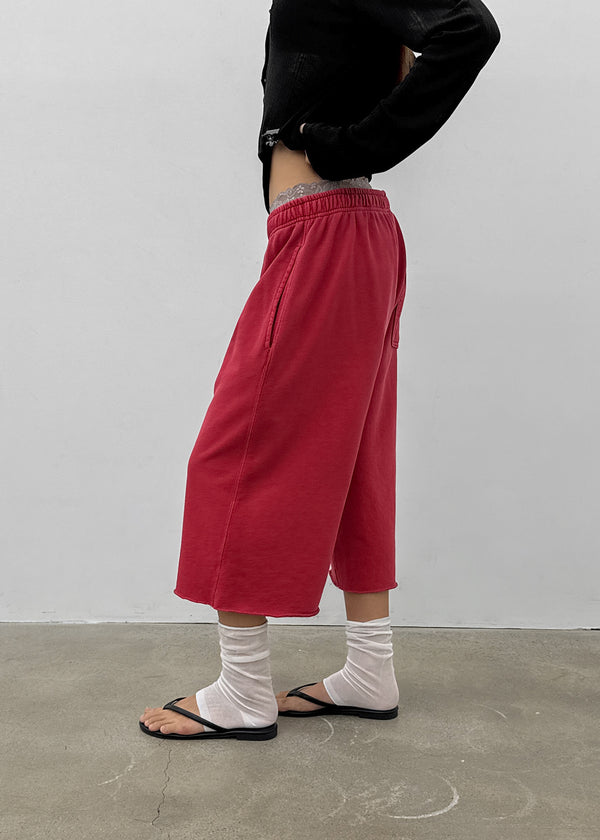 Sunking Pigment Cut Bermuda Shorts
